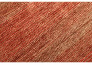 Tappeto Essenzia Geometrico Rosso Beige 78x125 Cm