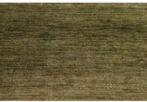 Tappeto Essenzia Geometrico Verde Oliva Beige Corsia 79x252 Cm