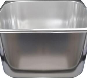 Lavello Gastronorm in acciaio inox - 33x30x20 cm
