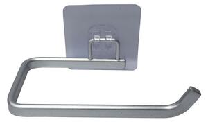 Porta carta igienica senza foratura color argento lucido in metallo Filaire Aluminium – douceur d'intérieur