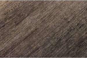 Tappeto Essenzia Geometrico Marrone Scuro Avorio 119x179 Cm