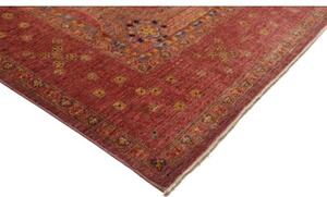 Tappeto Kairo Geometrico Rosso Mattone Blu Scuro 275x372 Cm