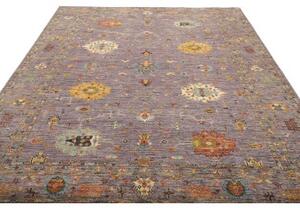 Tappeto Zigler Fine Floreale Grigio Lavanda Multicolore 242x298 Cm