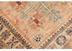 Tappeto Kazak Fine Stilizzato Sabbia Terracotta Corsia 80x248 Cm