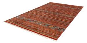 Tappeto Samarkand Geometrico Rosso Ruggine Blu Avio 202x309 Cm