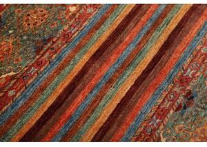 Tappeto Samarkand Stilizzato Rosso Mattone Verde Salvia 82x123 Cm