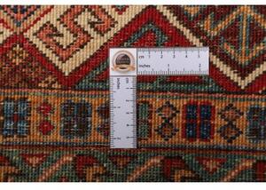 Tappeto Samarkand Geometrico Rosso Beige 252x344 Cm