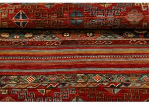 Tappeto Samarkand Geometrico Rosso Blu 99x148 Cm