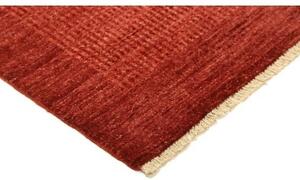 Tappeto Essenzia Geometrico Rosso Mattone Arancione Bruciato 62x94 Cm