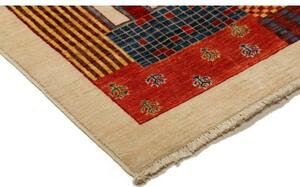 Tappeto Mosaic Patchwork Rosso Blu 97x148 Cm