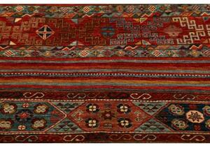 Tappeto Samarkand Geometrico Rosso Blu 99x148 Cm