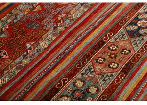 Tappeto Samarkand Geometrico Rosso Blu 99x148 Cm