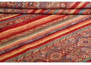 Tappeto Samarkand Geometrico Rosso Blu 249x351 Cm