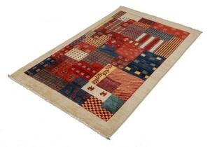 Tappeto Mosaic Patchwork Rosso Blu 97x148 Cm