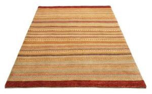 Tappeto Cromopura Geometrico Becco Di Mattone Giallo Ocra 143x202 Cm