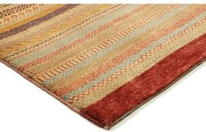 Tappeto Cromopura Geometrico Becco Di Mattone Giallo Ocra 143x202 Cm