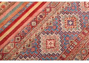 Tappeto Samarkand Geometrico Rosso Blu 249x351 Cm