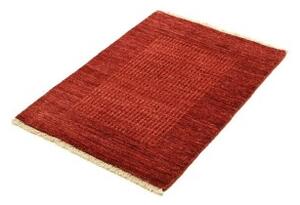 Tappeto Essenzia Geometrico Rosso Mattone Arancione Bruciato 62x94 Cm