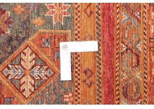 Tappeto Samarkand Geometrico Ruggine Ocra 203x294 Cm
