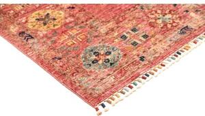 Tappeto Istintia Geometrico Rosso Beige 172x238 Cm