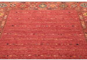 Tappeto Istintia Geometrico Rosso Beige 172x238 Cm