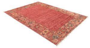 Tappeto Istintia Geometrico Rosso Beige 172x238 Cm