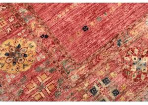 Tappeto Istintia Geometrico Rosso Beige 172x238 Cm