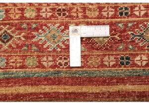 Tappeto Istintia Geometrico Rosso Ruggine Blu Petrolio 170x241 Cm