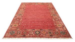 Tappeto Istintia Geometrico Rosso Beige 172x238 Cm