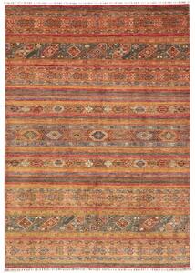 Tappeto Samarkand Geometrico Ruggine Ocra 203x294 Cm