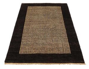 Tappeto Essenzia Geometrico Nero Beige 92x152 Cm