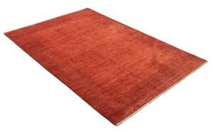Tappeto Essenzia Tinta Unita Rosso Mattone Rosso Scuro 174x238 Cm