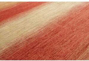 Tappeto Essenzia Geometrico Rosso Avorio 59x94 Cm