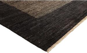 Tappeto Essenzia Geometrico Grigio Scuro Beige 149x199 Cm