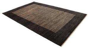 Tappeto Essenzia Geometrico Grigio Scuro Beige 149x199 Cm