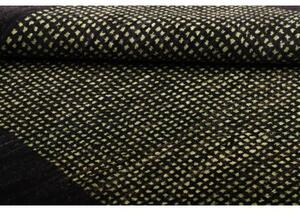 Tappeto Essenzia Geometrico Grigio Scuro Verde Oliva 153x207 Cm