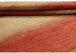 Tappeto Essenzia Geometrico Rosso Avorio 59x94 Cm