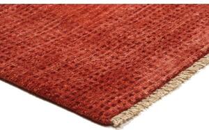 Tappeto Essenzia Tinta Unita Rosso Mattone Rosso Scuro 174x238 Cm