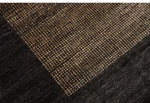 Tappeto Essenzia Geometrico Grigio Scuro Beige 149x199 Cm