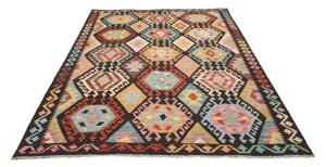 Tappeto Kilim Geometrico Multicolore 169x247 Cm