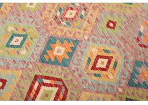 Tappeto Kilim Geometrico Multicolore 173x247 Cm