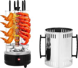 Griglia verticale multifunzione per kebab e döner