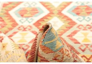 Tappeto Kilim Geometrico Multicolore 126x186 Cm