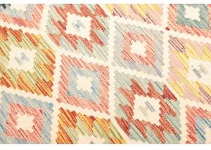 Tappeto Kilim Geometrico Multicolore 125x174 Cm