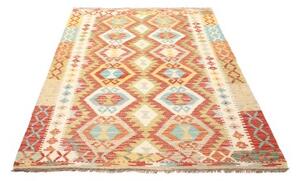 Tappeto Kilim Geometrico Multicolore 126x186 Cm