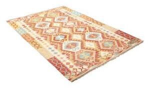 Tappeto Kilim Geometrico Multicolore 126x186 Cm