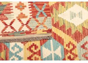 Tappeto Kilim Geometrico Multicolore 126x186 Cm