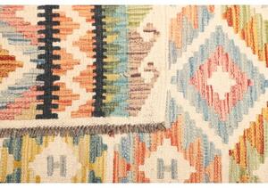 Tappeto Kilim Geometrico Multicolore 125x174 Cm