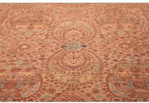 Tappeto Floralia Stilizzato Ruggine Beige 249x299 Cm