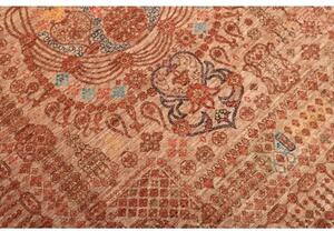 Tappeto Floralia Stilizzato Ruggine Beige 249x299 Cm